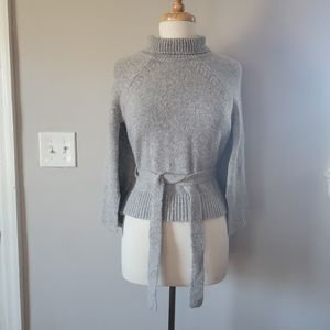 BCBG MaxAzria Melinda Belted Sweater Cape